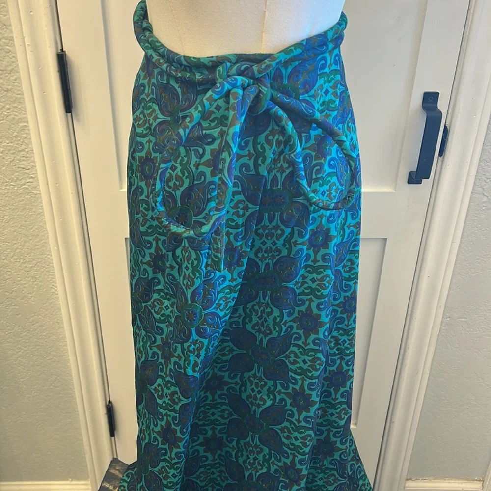 Thailand Wrapped Maxi Skirt - Picture 4 of 8